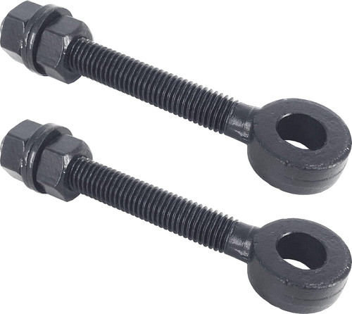 Pack black gate hinges - gate,