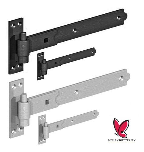 Hook and band hinges - hinges, 10"-18"