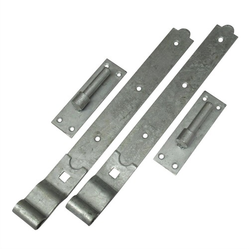 Hook and band hinges - and,