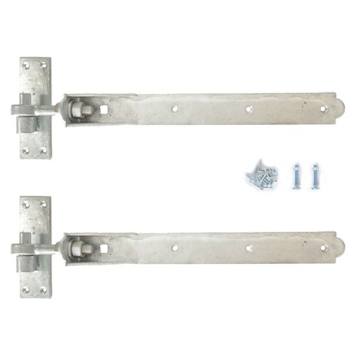Adjustable gate hinges pair - adjustable,