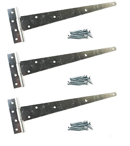 Galvanised tee hinges - tee, 24"