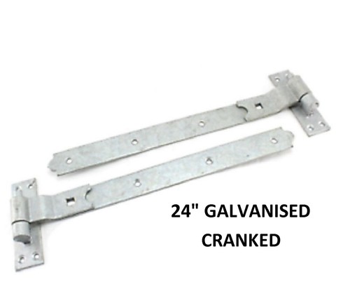 Galvanised cranked hook - 24",