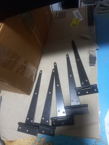 Gate hinges never - gate, used