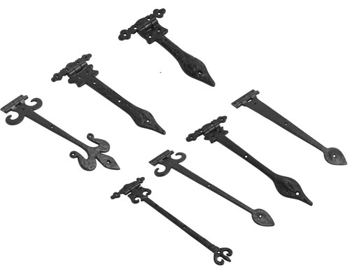 Black antique old english - black,