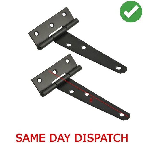 Heavy duty black galvanised - 2x,