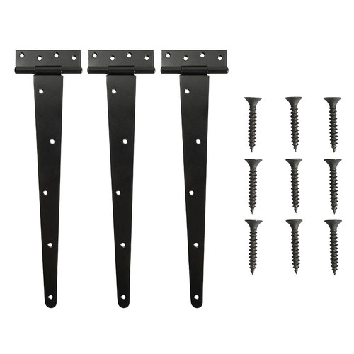 Heavy duty black tee - duty, hinges