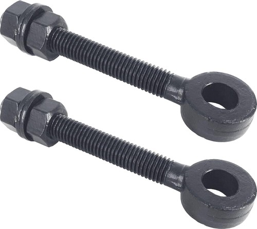 Pack black gate hinges - black,