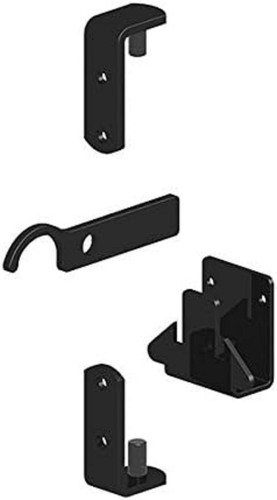 Wrought iron gate hinges - iron,