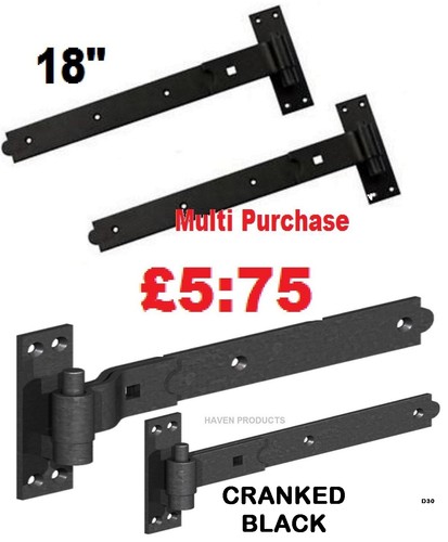Gate cranked hook band - 18", &
