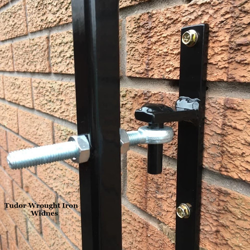 Gate hinges 12mm wrought - 12mm, iron