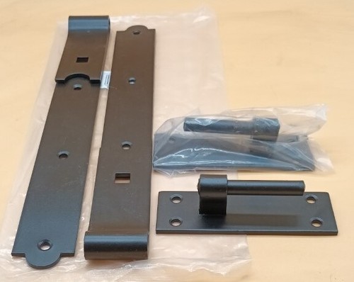 Heavy duty gate hook and - duty,