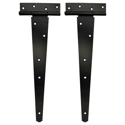 Pair blacked medium tee - x, 12"