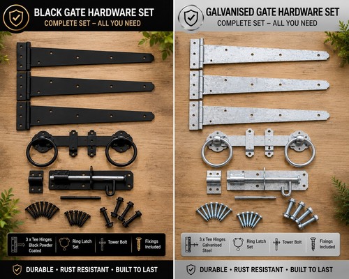 Tee hinges heavy - hinges, gate