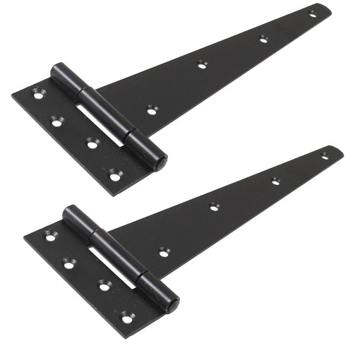 Black gate tee - gate, hinges