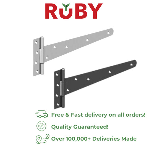 Tee hinges shed door gate - 2,