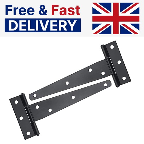 Black tee hinges outdoor - 2x,