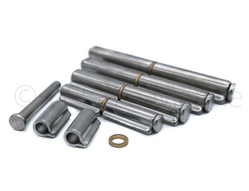 Stainless steel weld - on, hinge